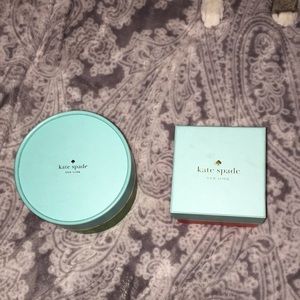 Kate spade round box, watch box and bags